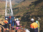 Lesotho Dam Investigation remote drilling platform
