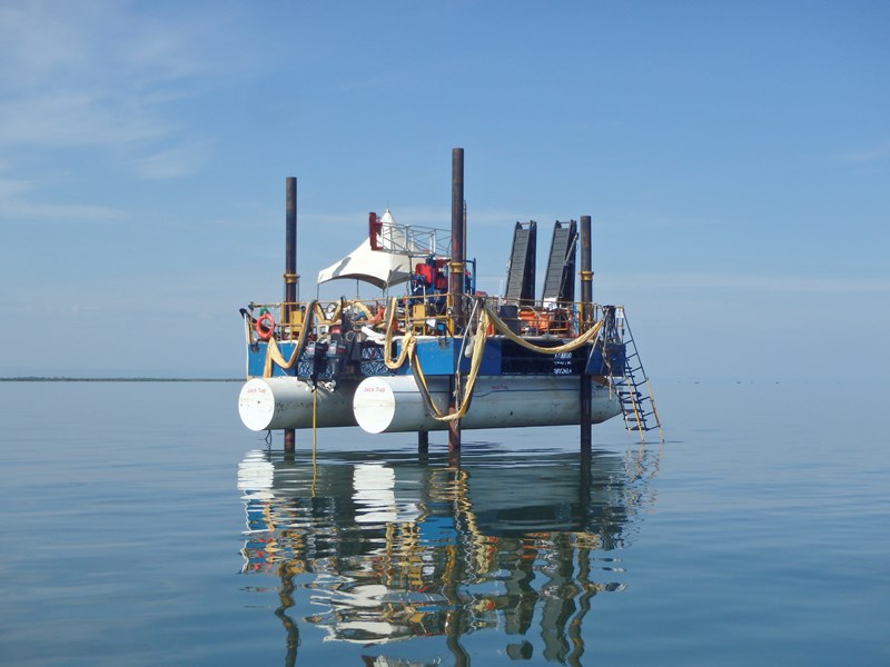 Jack-up barge metal welding and fabrication