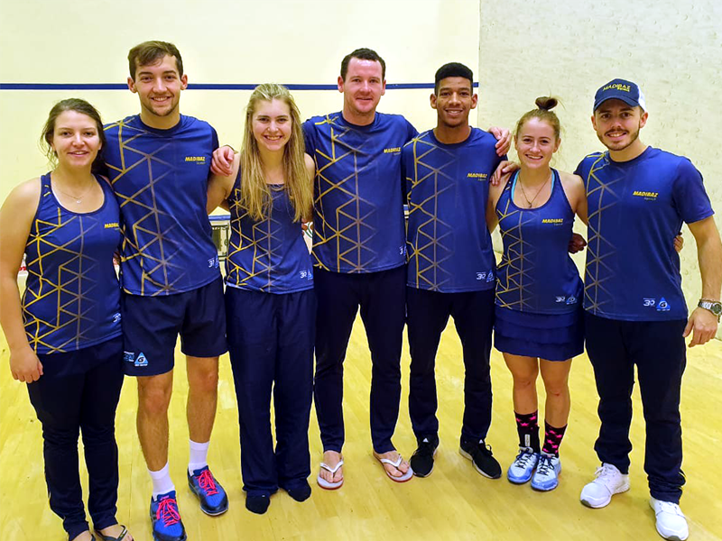 Nelson Mandela University (NMU) 1st Squash team