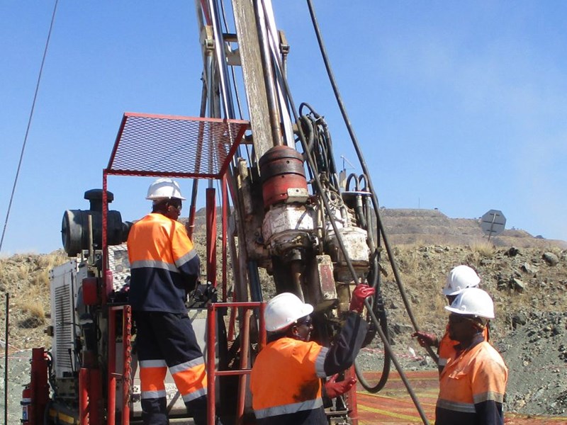 Geomech Africa exploration drilling for Foskor