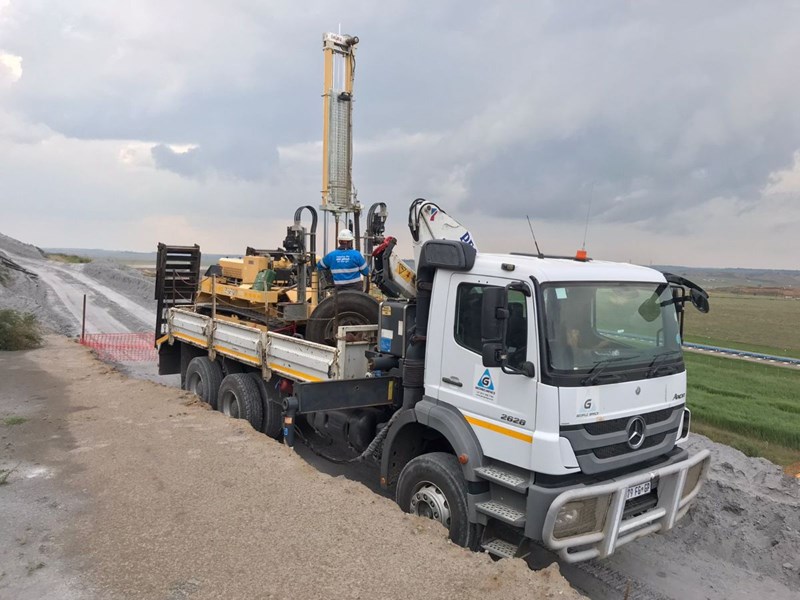 CPTu Rig on site